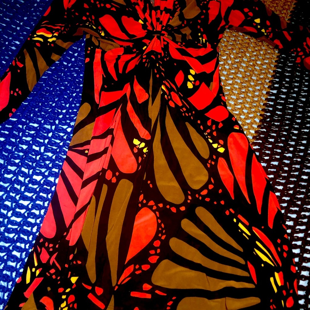Nine West multi-color dress size 6 gently worn.